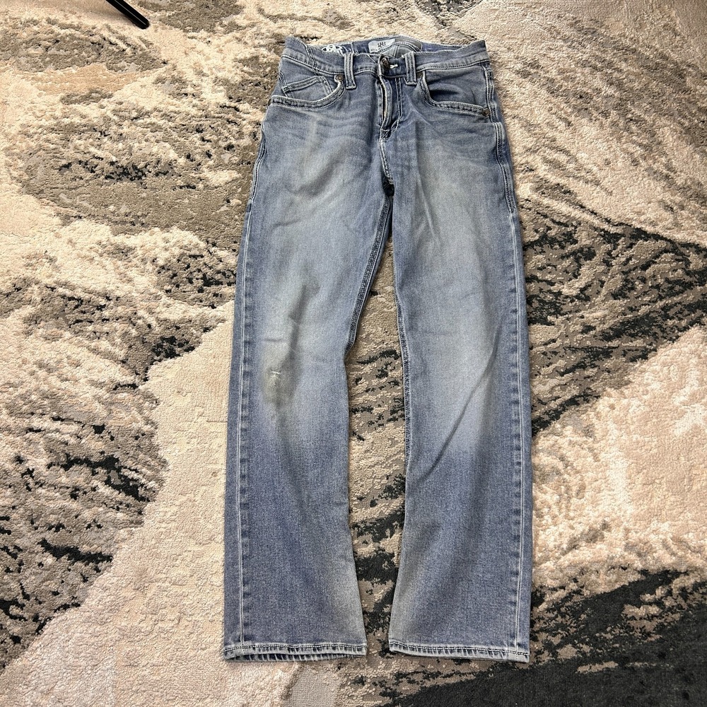 Rock & Republic Straight Jeans Mens 29x32 Blue Denim Cotton Stretch Mid Rise Y2k